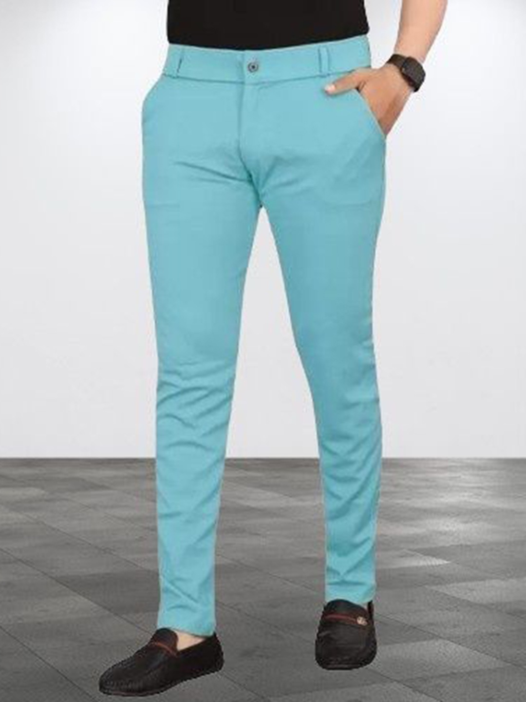

ISUEL FAB Men Original Trousers, Blue
