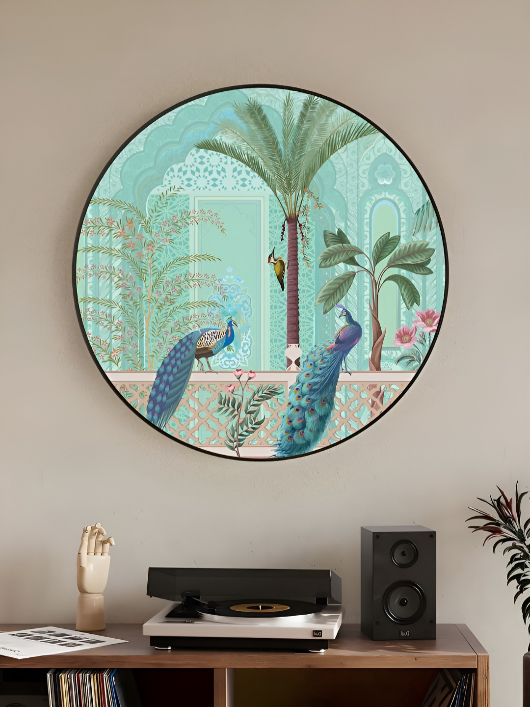

Myntra Elegant Homes Green & Blue 1 Piece Wood Birds and Animals Wall Paintings