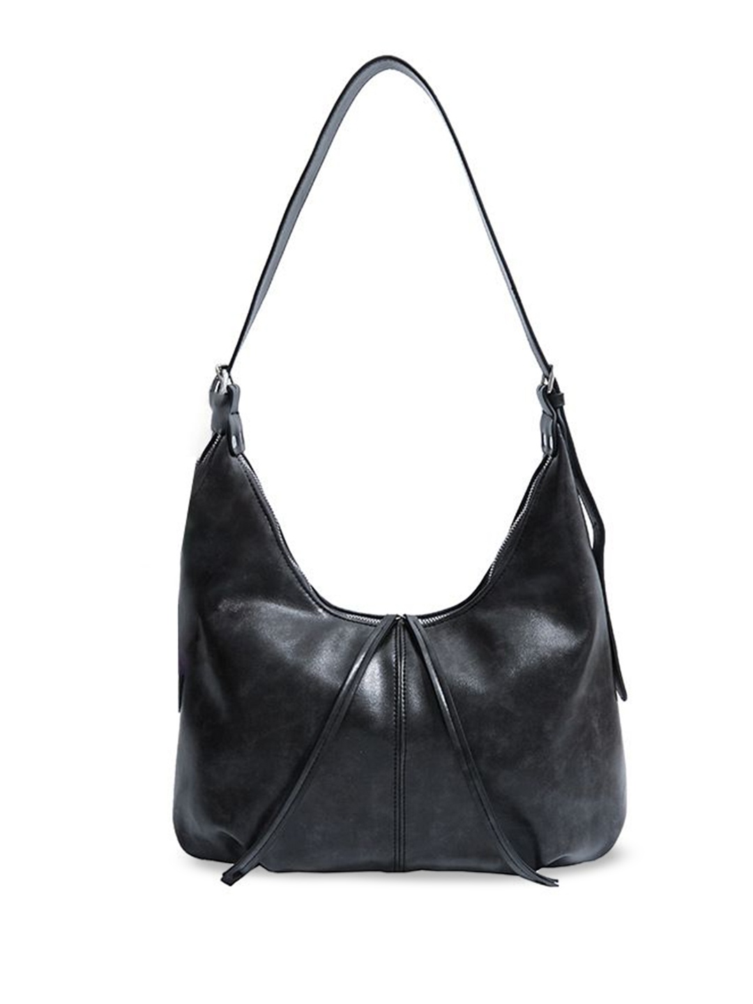 

StyleCast x Revolte PU Bucket Shoulder Bag, Black