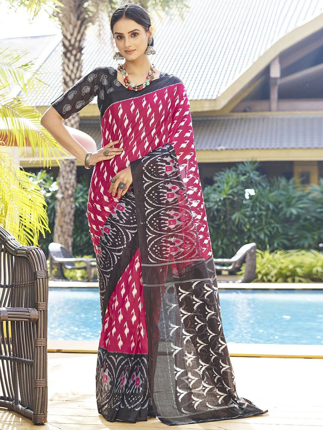 

DIVASTRI Saree, Pink