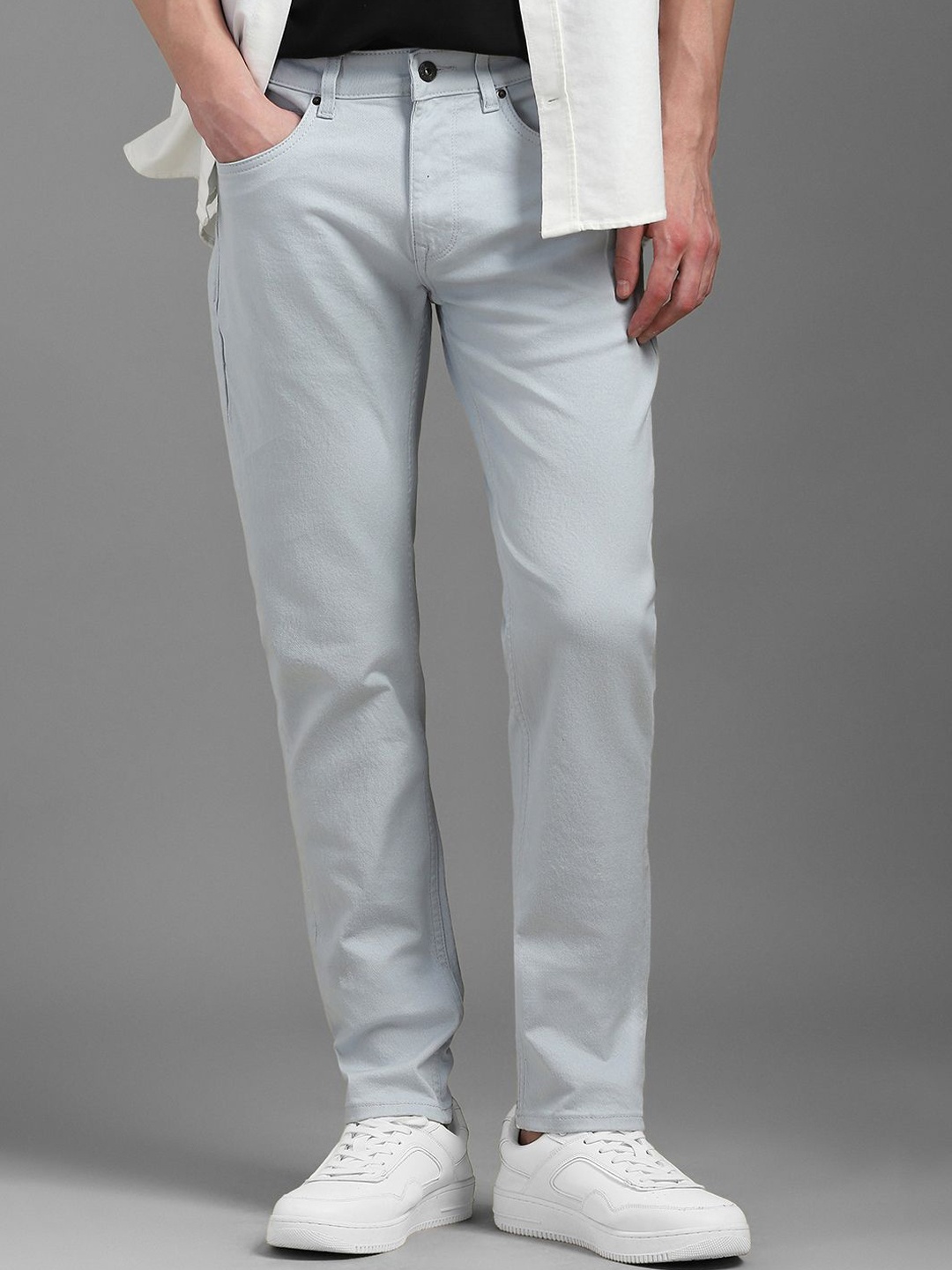 

Louis Philippe Jeans Men Slim Fit Jeans, Grey