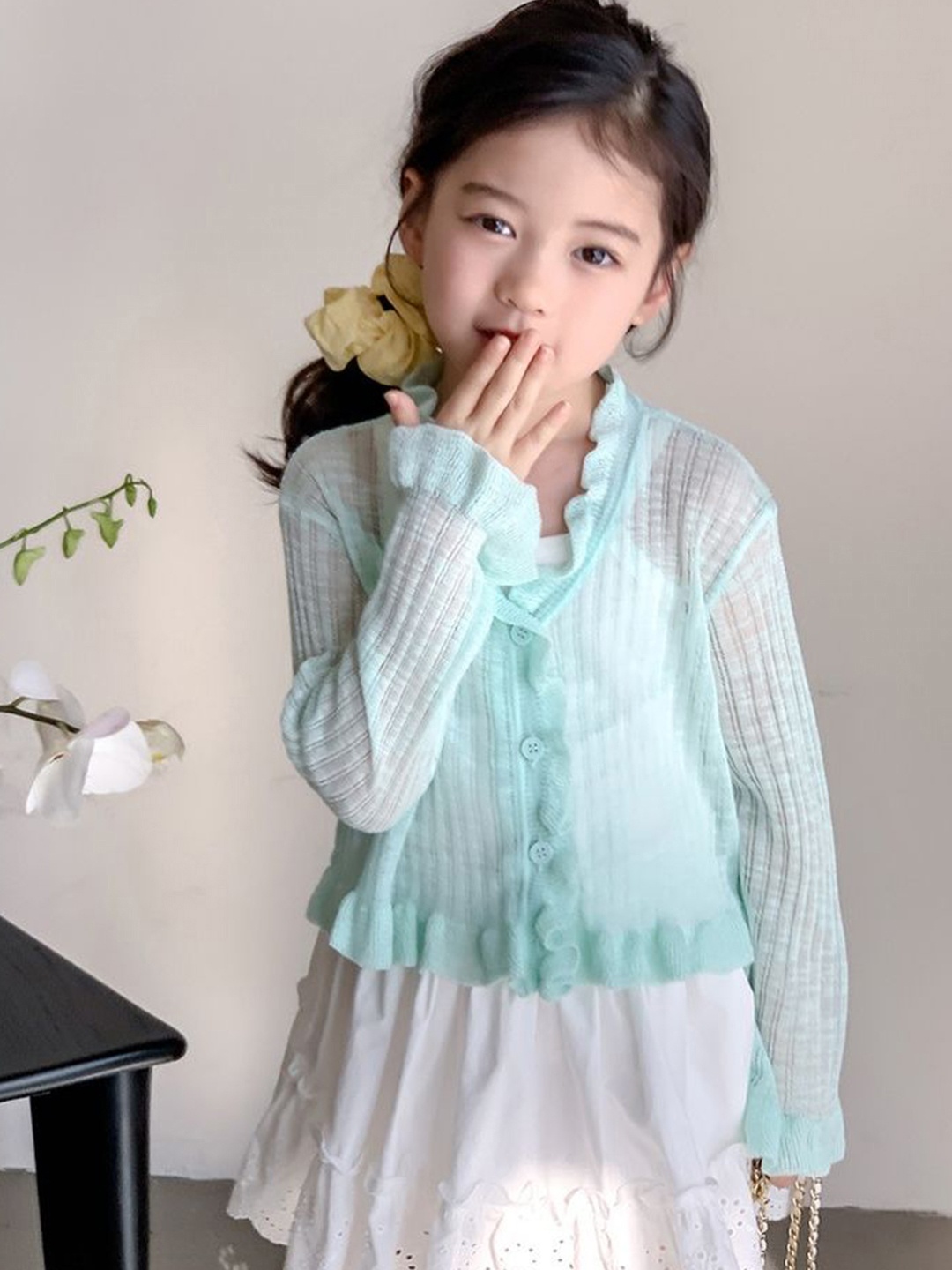 

LULU & SKY Striped Top, Blue