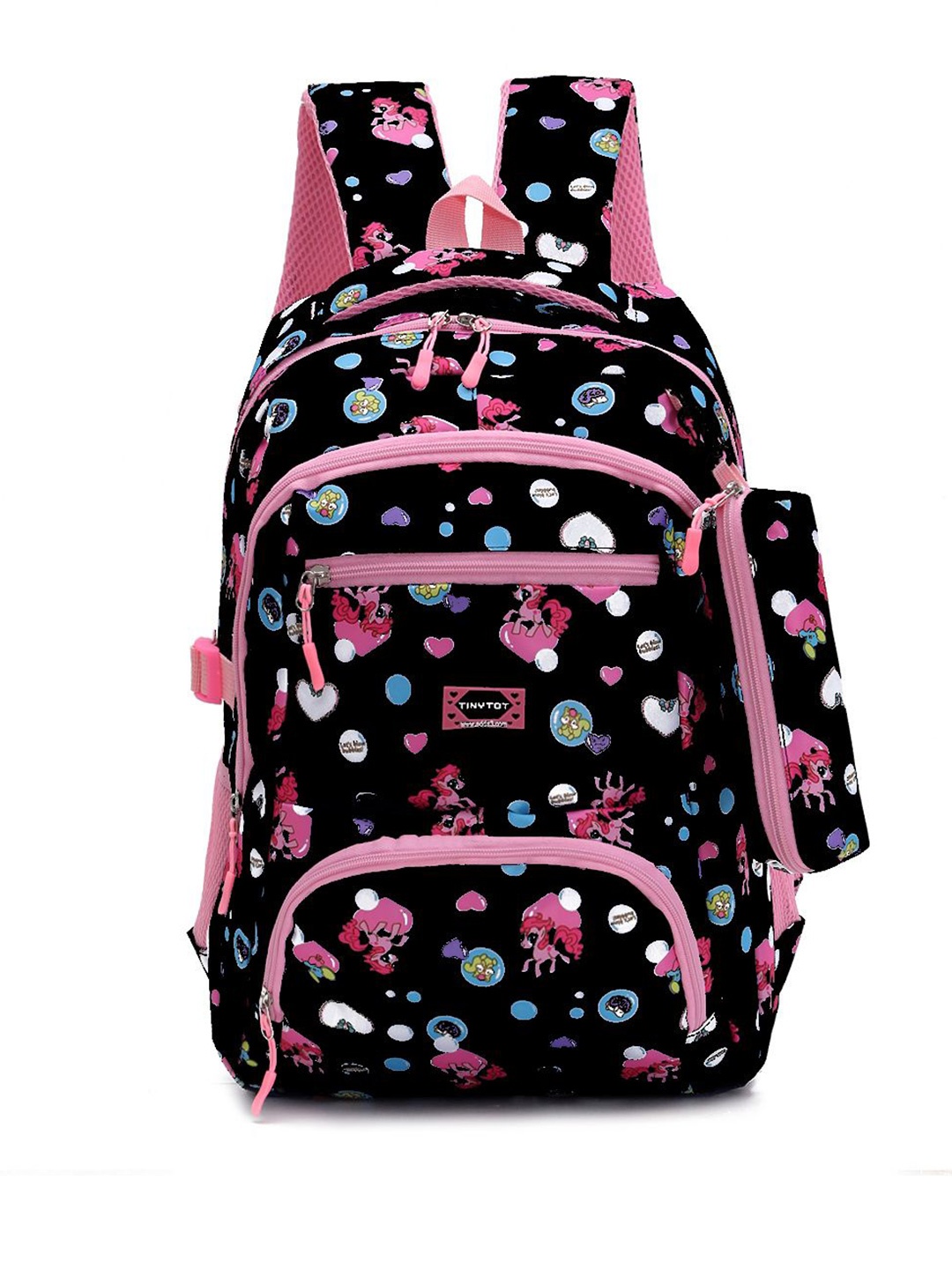 

Tinytot Women Backpack, Black
