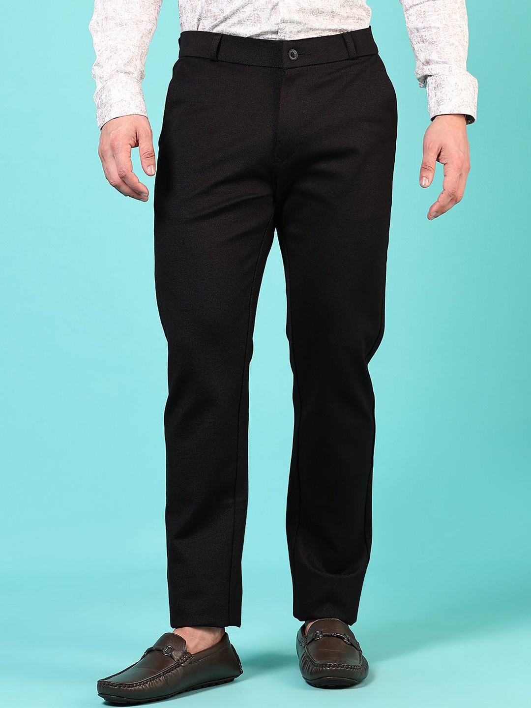 

V-Mart Men Chinos Trousers, Black