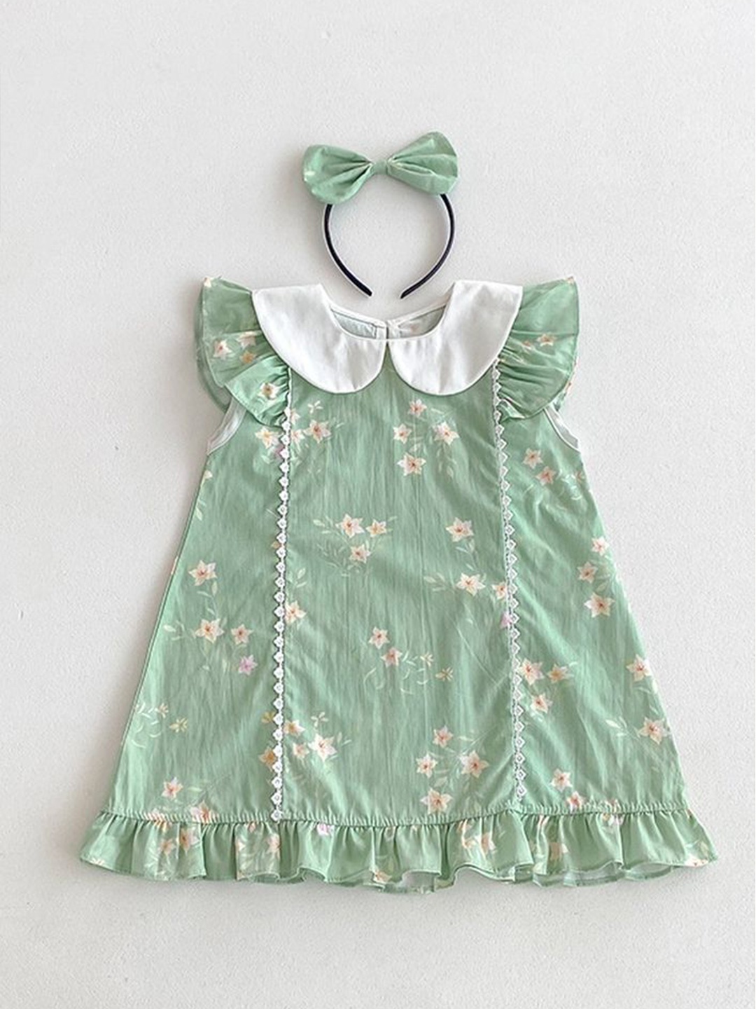 

LULU & SKY A-Line Dress, Green