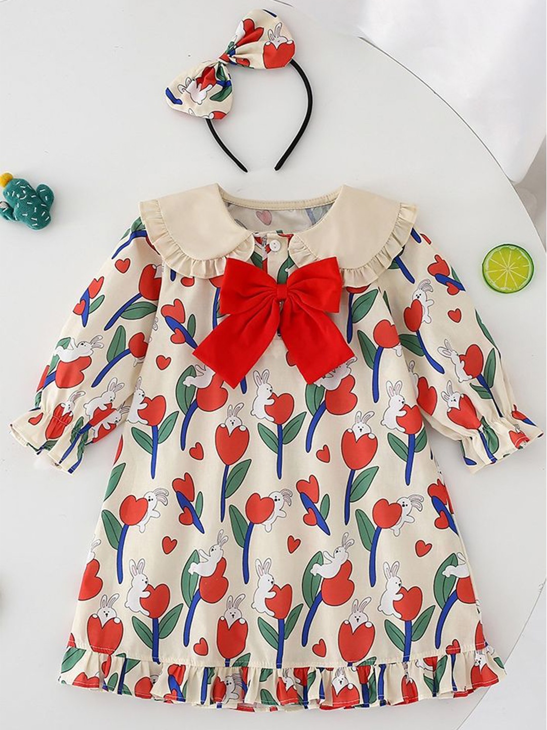 

LULU & SKY Print A-Line Dress, Multi