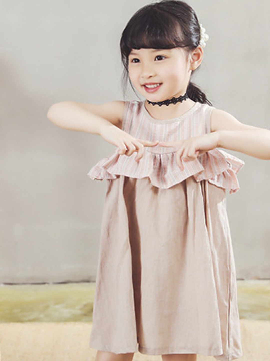 

LULU & SKY A-Line Dress, Pink
