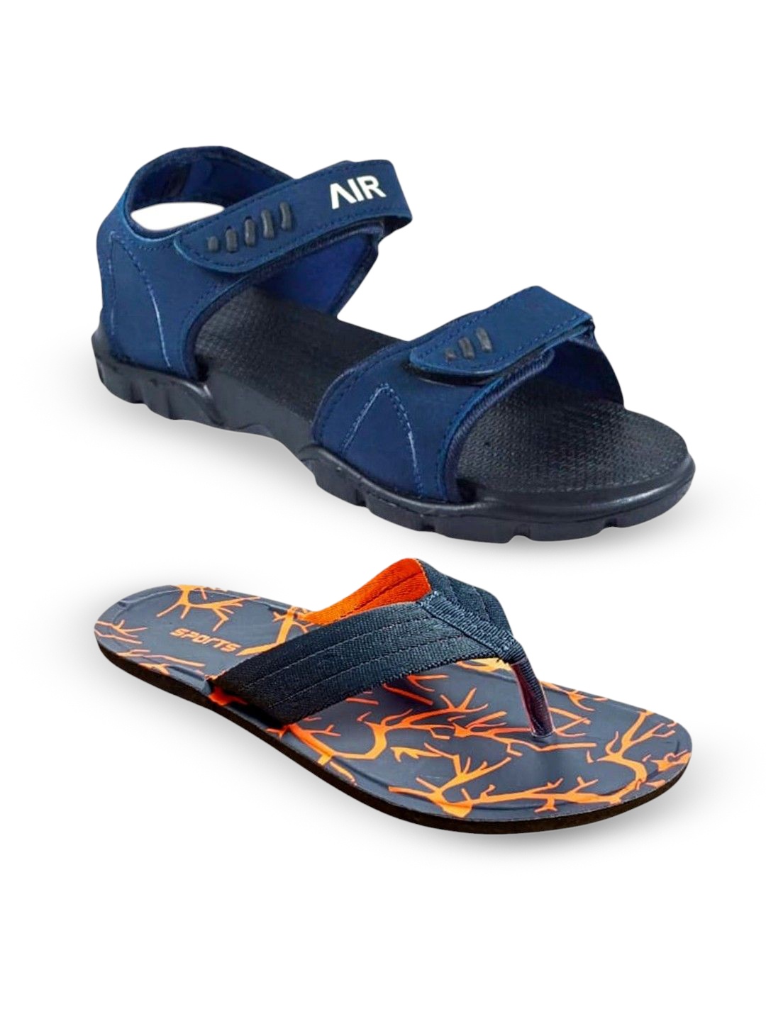

ORVAX Men Comfort Sandals, Blue