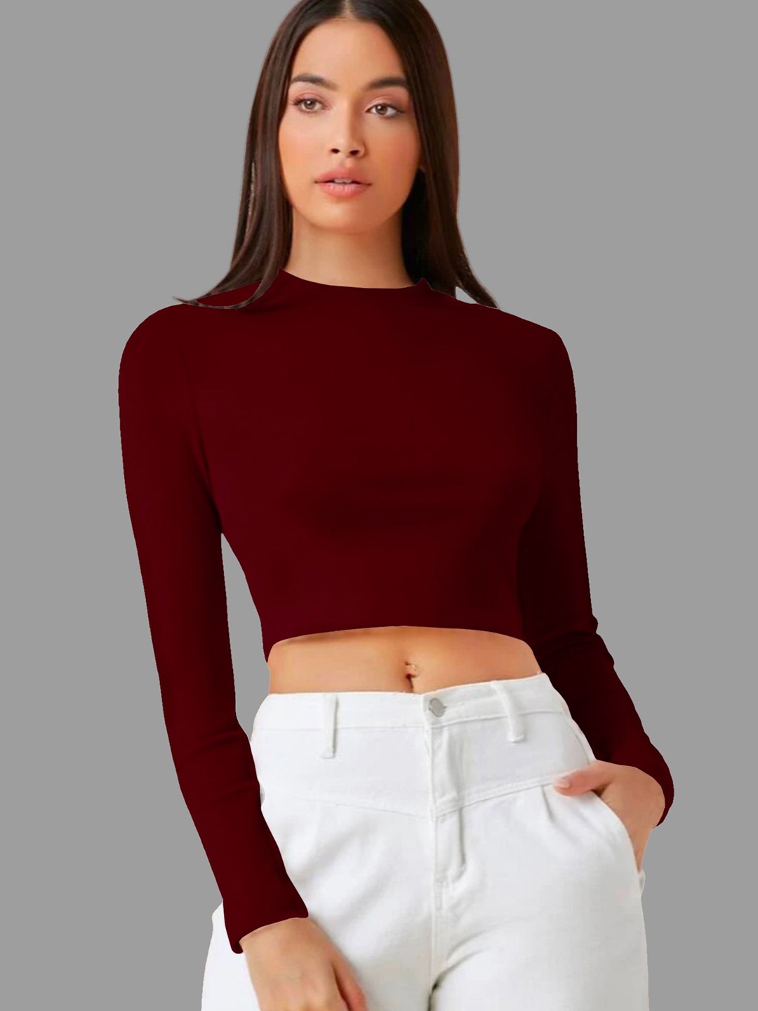 

Dream Beauty Fashion Top, Maroon