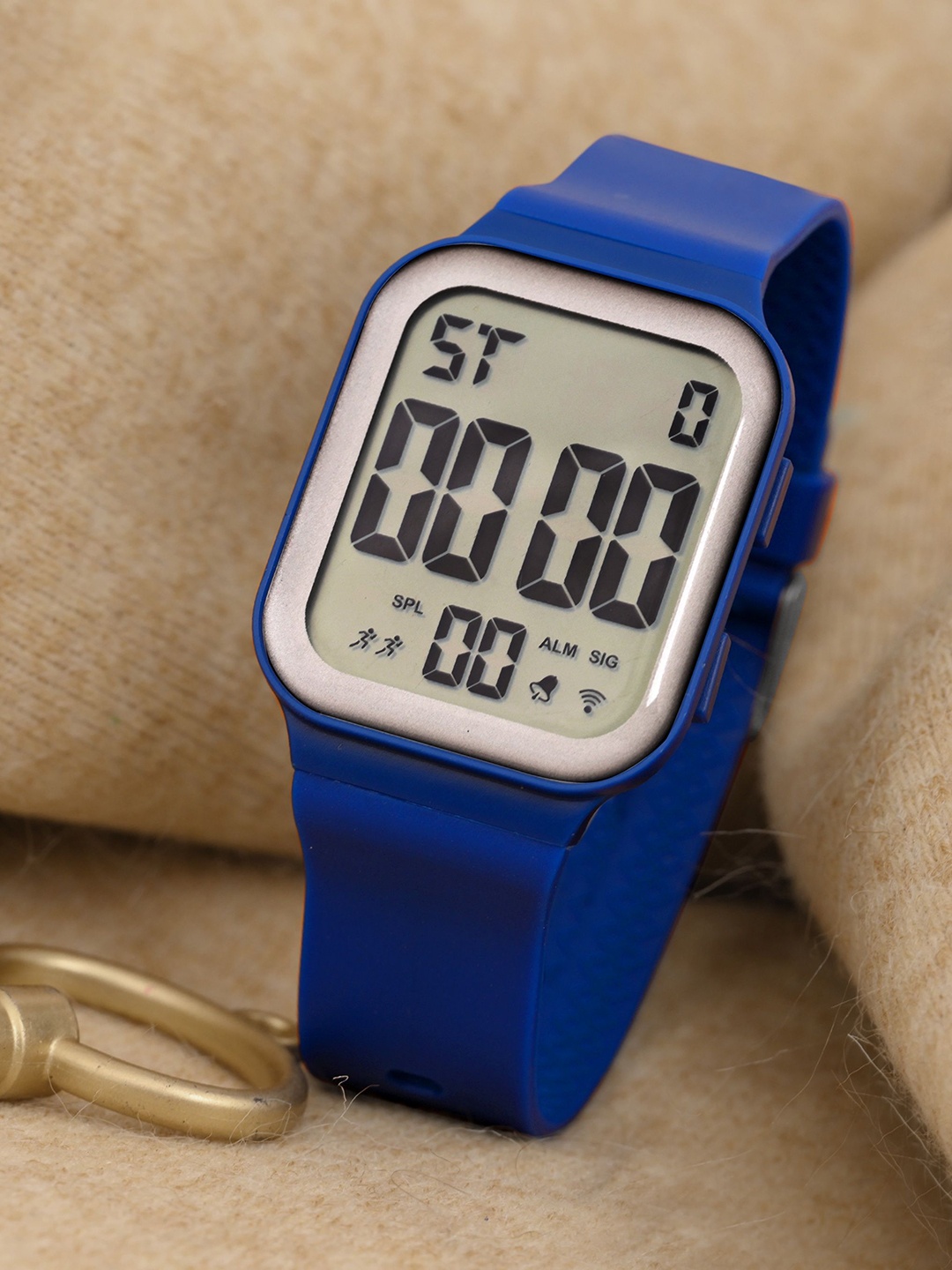 

SWADESI STUFF Unisex Dial & Straps Digital Automatic Watch SDS 157 BLUE 18