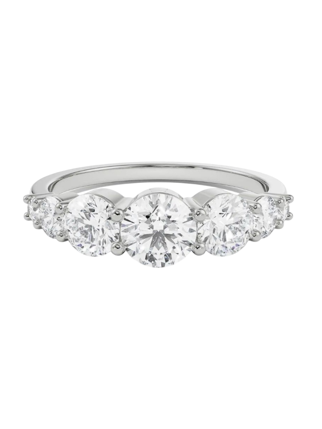

Emori Bexley Sparkling Diamond Band, White