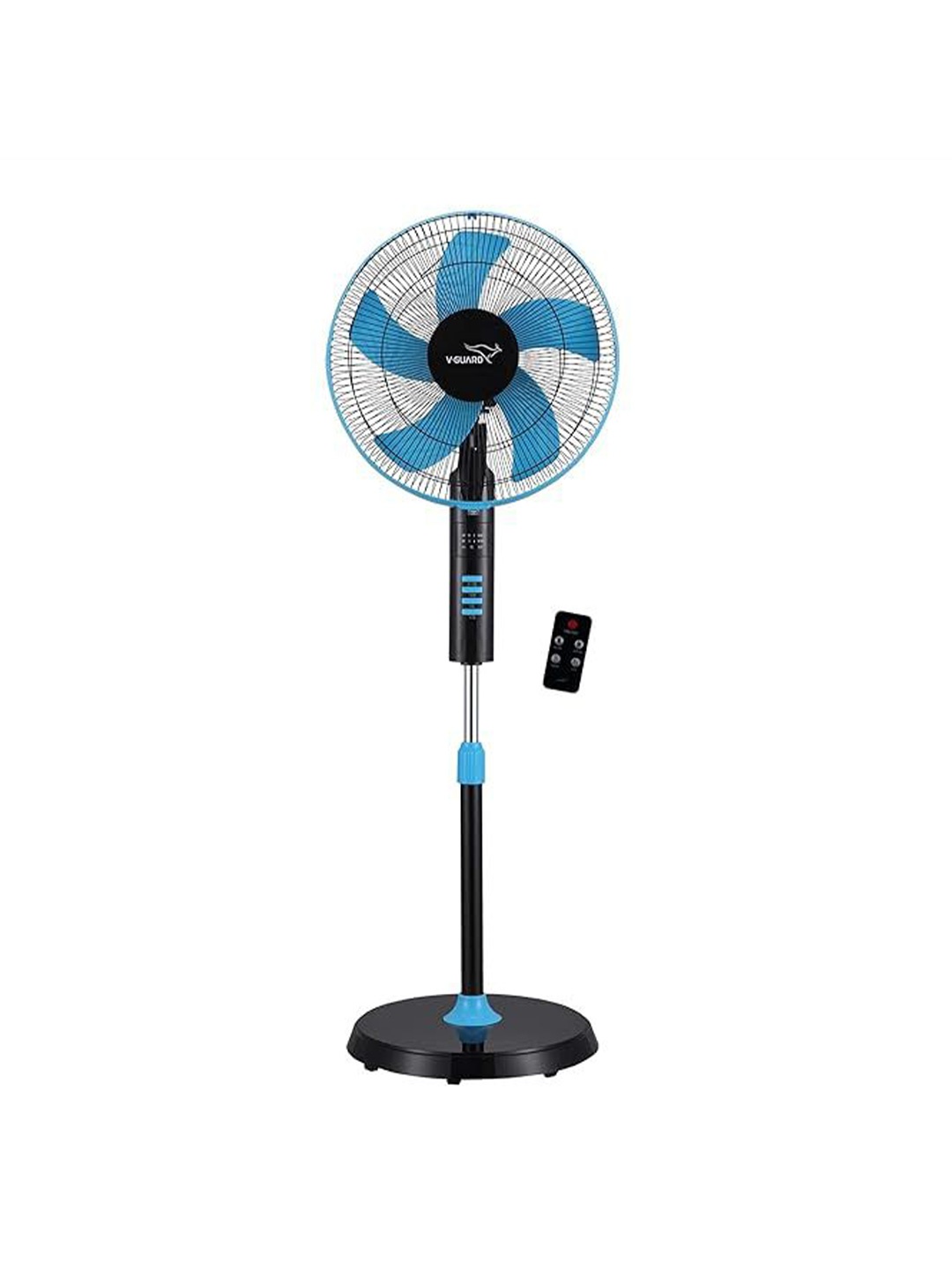 

V-Guard Esfera 5 Blade Remote Pedestal Fan, Blue