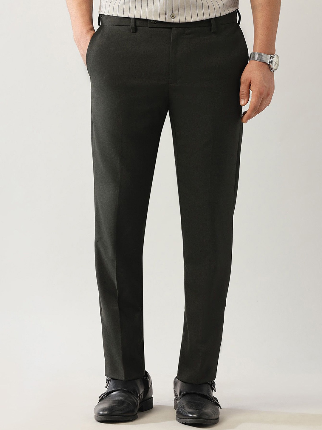 

Arrow Men Classic Trousers, Green