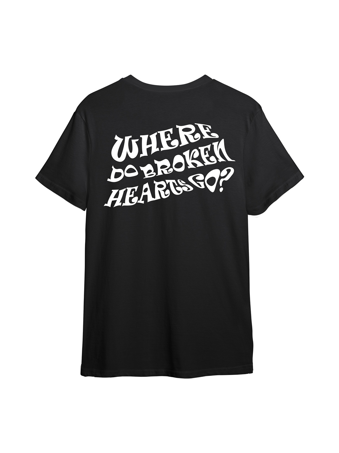 

The Korhean Store Men Printed T-shirt, Black