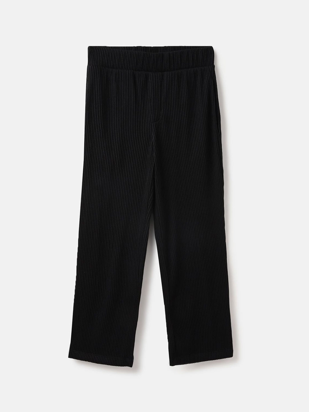 

United Colors of Benetton Girls Printed Trousers, Black