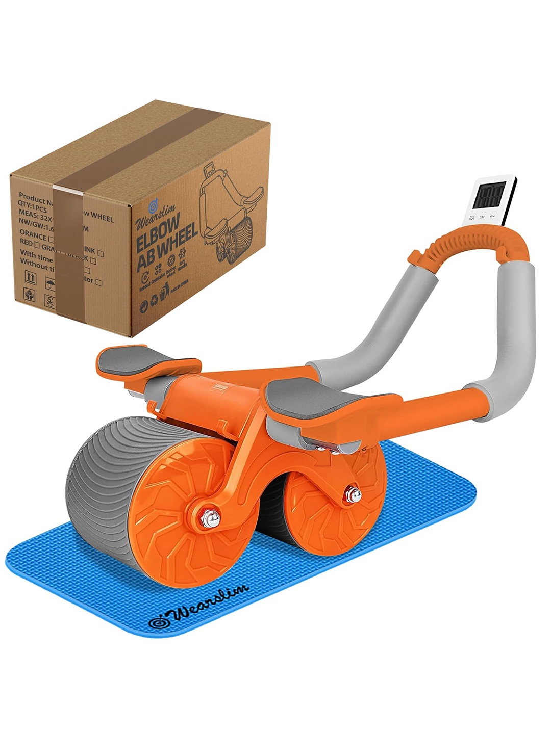 

Wearslim Ab & Exercise Roller, Orange