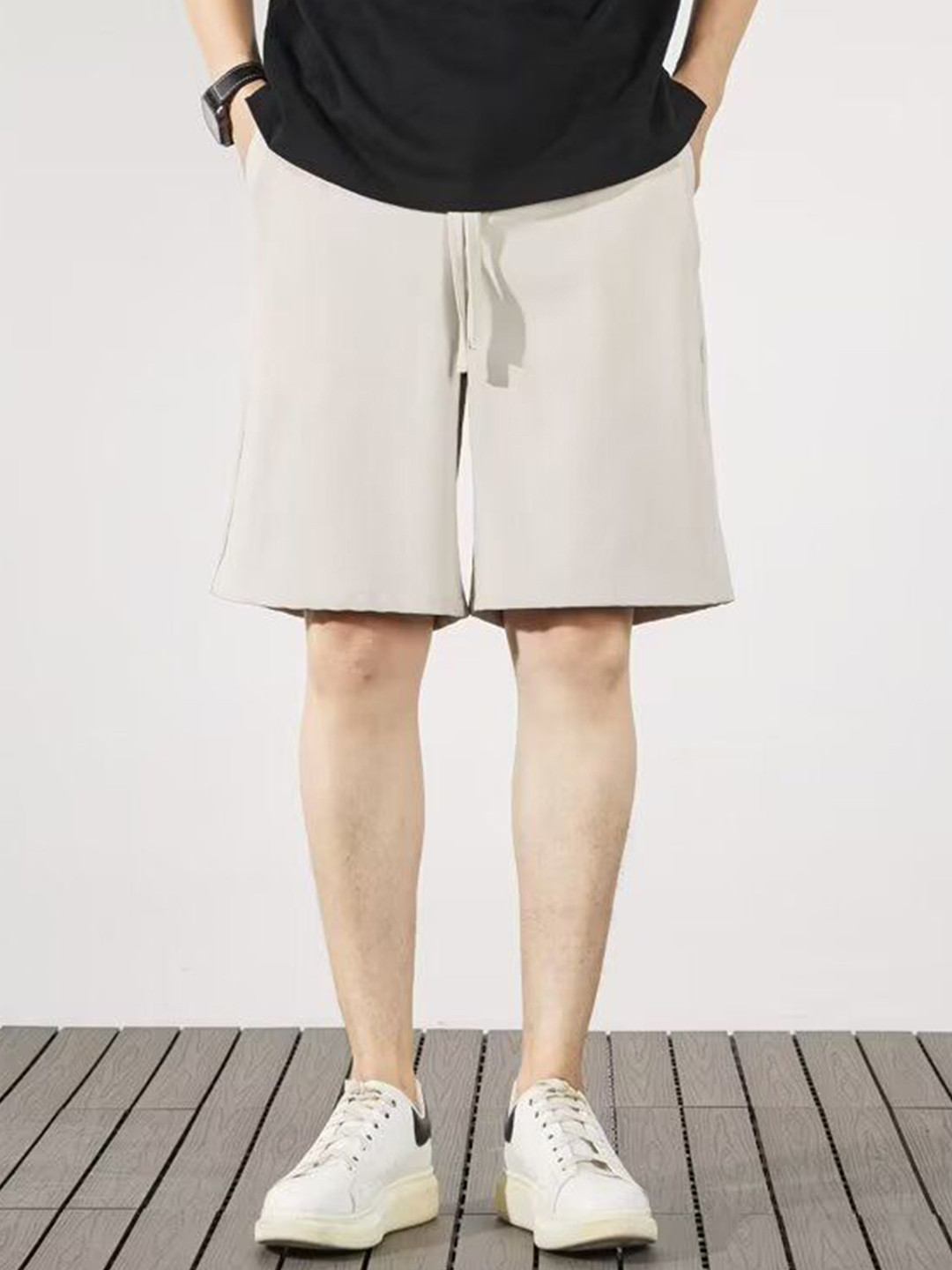 

StyleCast x Revolte Men Shorts, Khaki