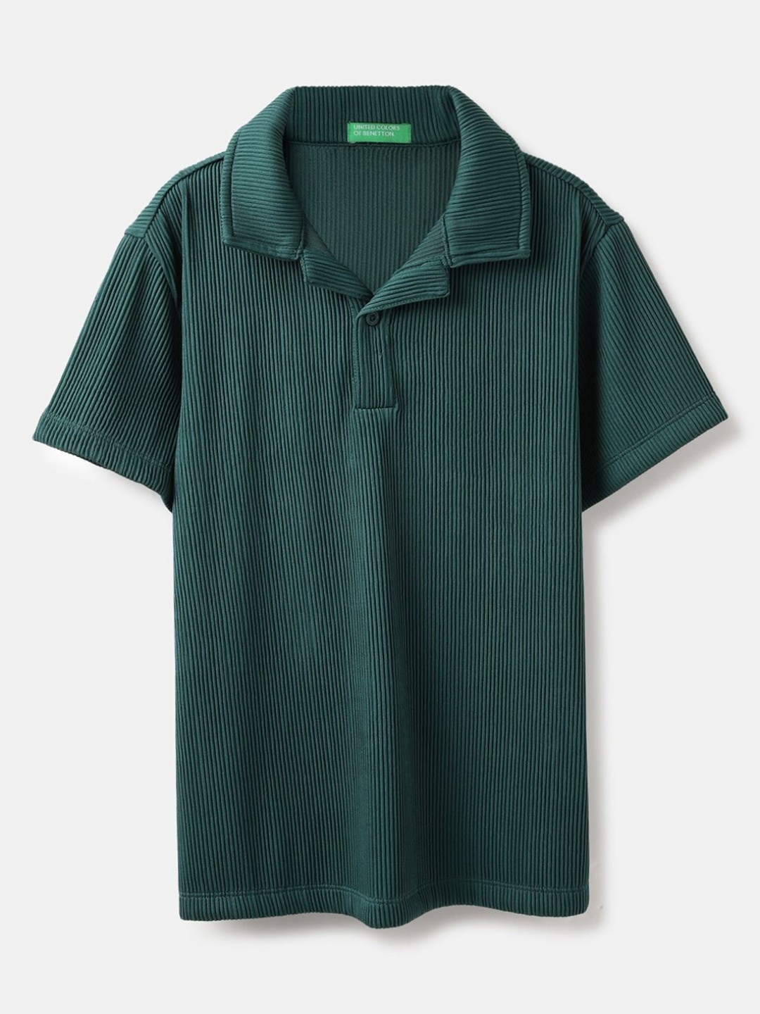 

United Colors of Benetton Boys Polo Collar Pockets T-shirt, Blue