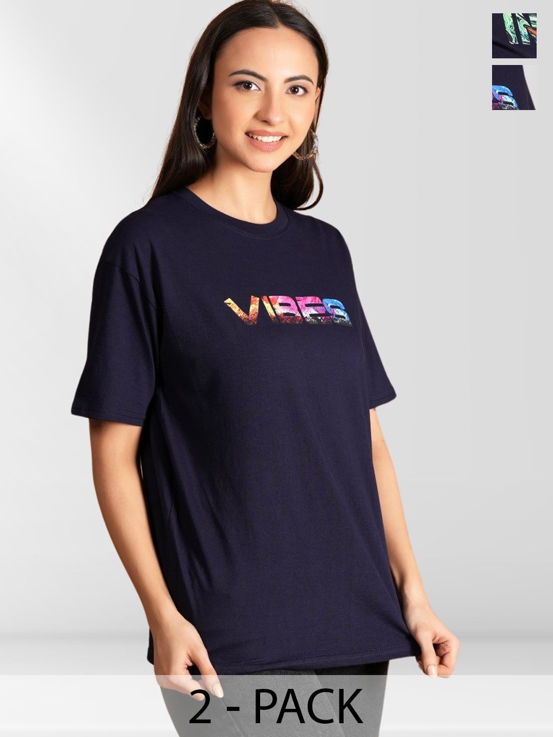

Metronaut Women Typography 2 Printed T-shirt, Multi