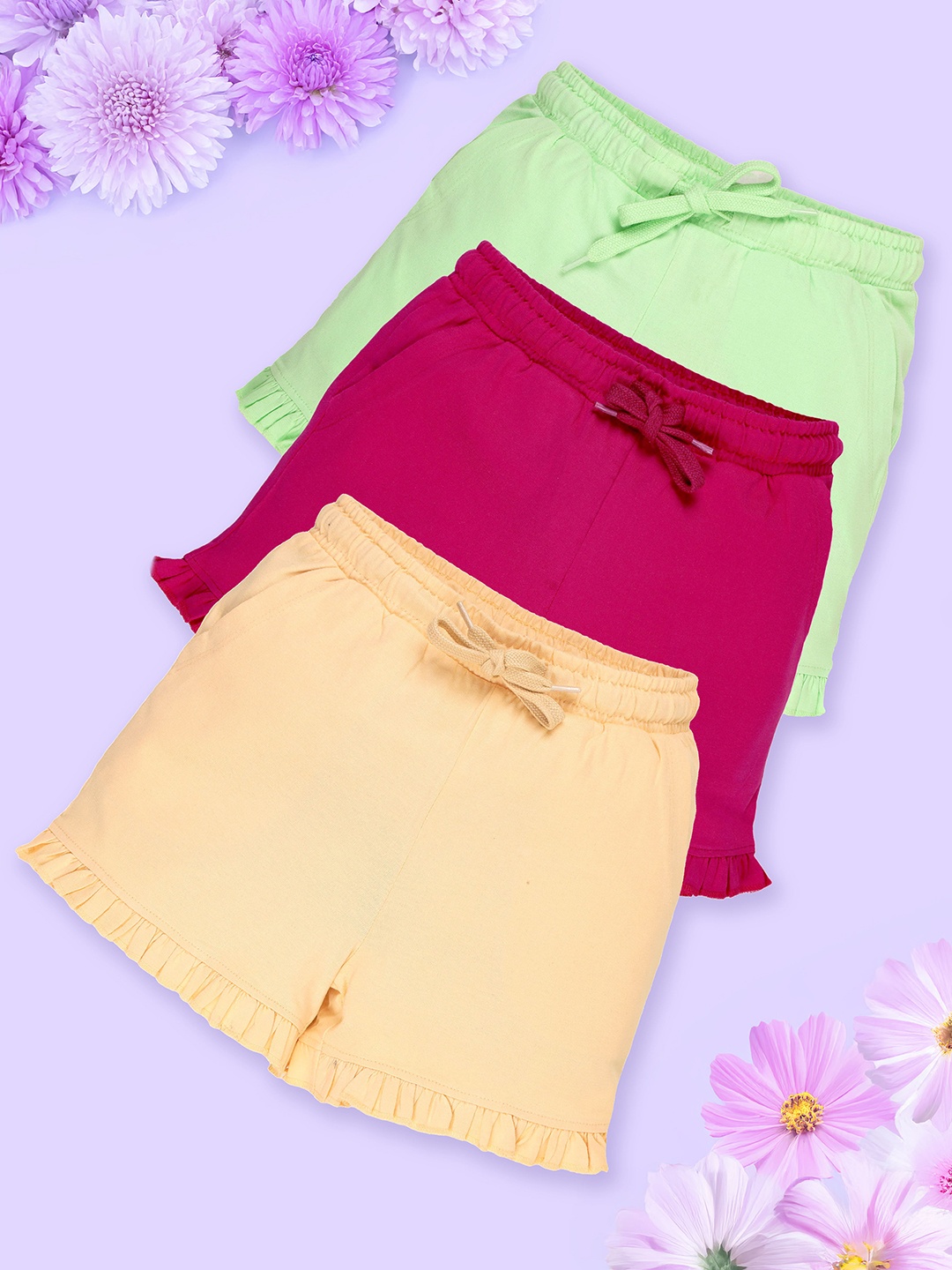 

KiddoPanti Girls Hot Pants Shorts, Green