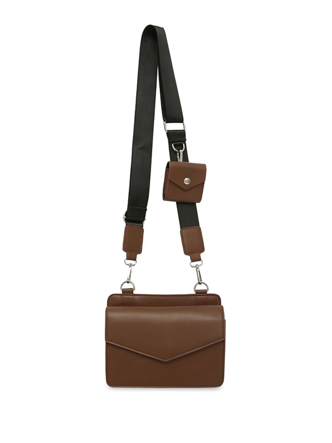 

StyleCast x Revolte PU Sling Bag, Brown