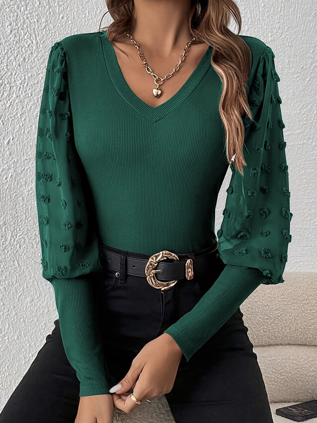 

all about you Top, Green