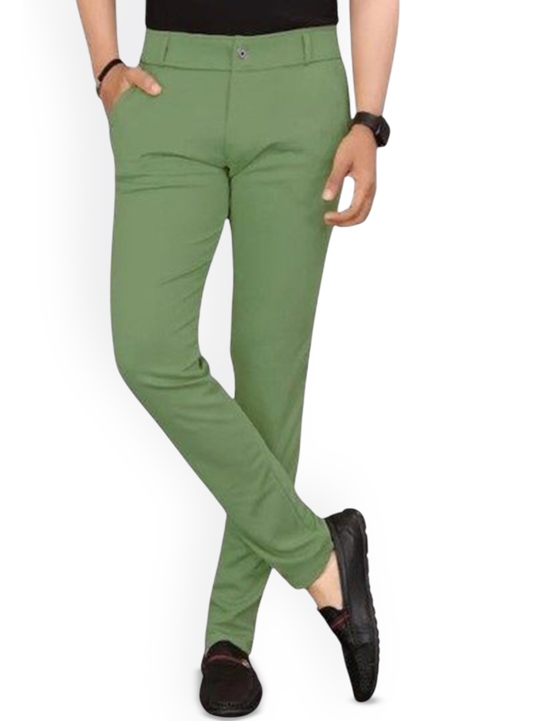 

ISUEL FAB Men Original Trousers, Lime green