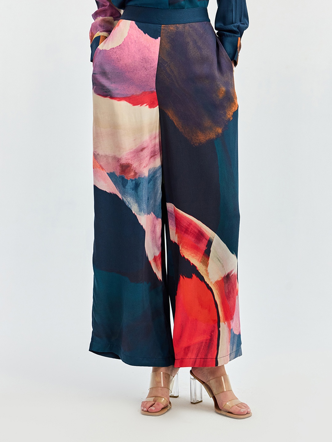 

COVER STORY Women Printed Trousers, Multi