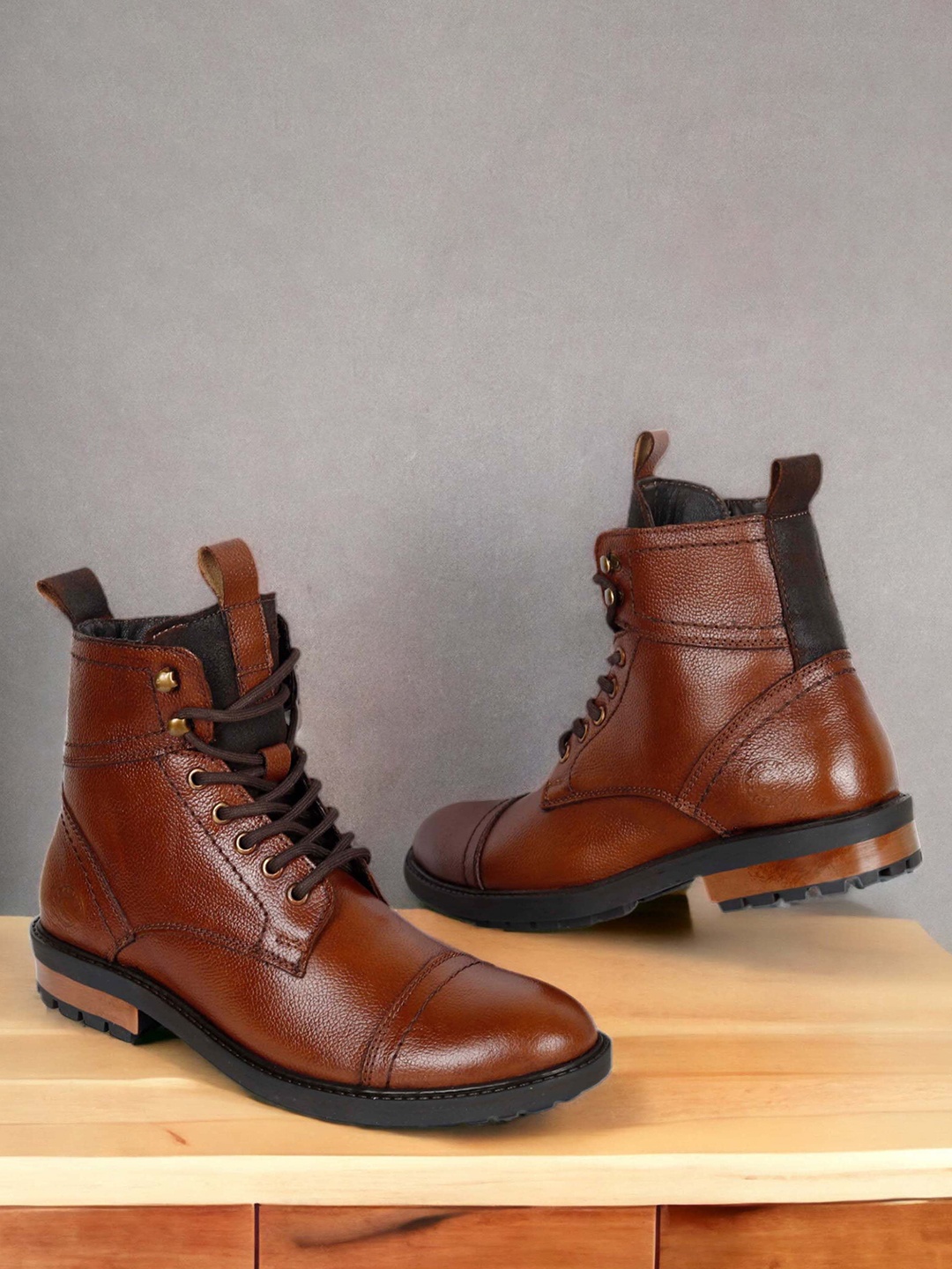 

AMBLIN FOREVER Men Leather Fashion, Tan