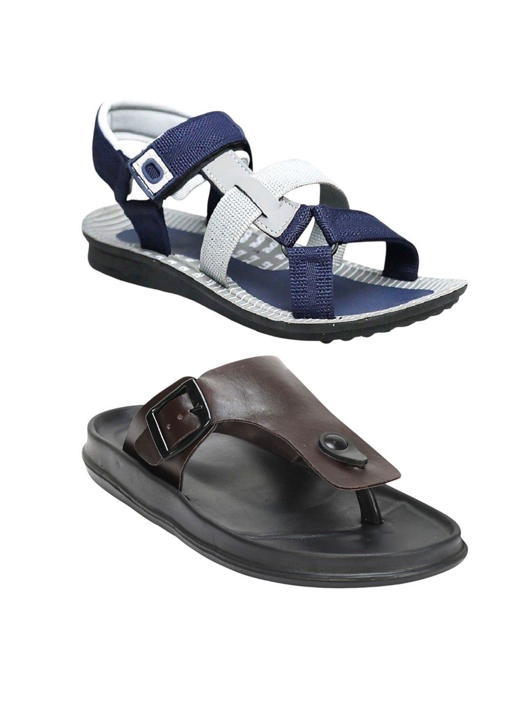 

ORVAX Men Comfort Sandals, Grey