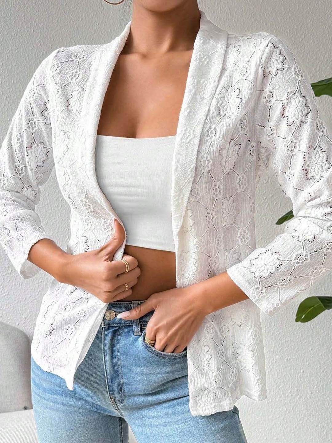 

all about you Women Shrug, White