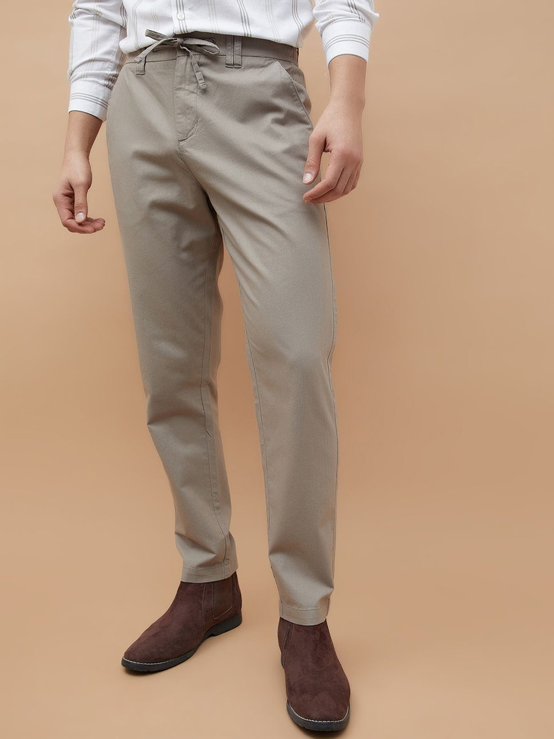 

CODE by Lifestyle Men Trousers, Grey