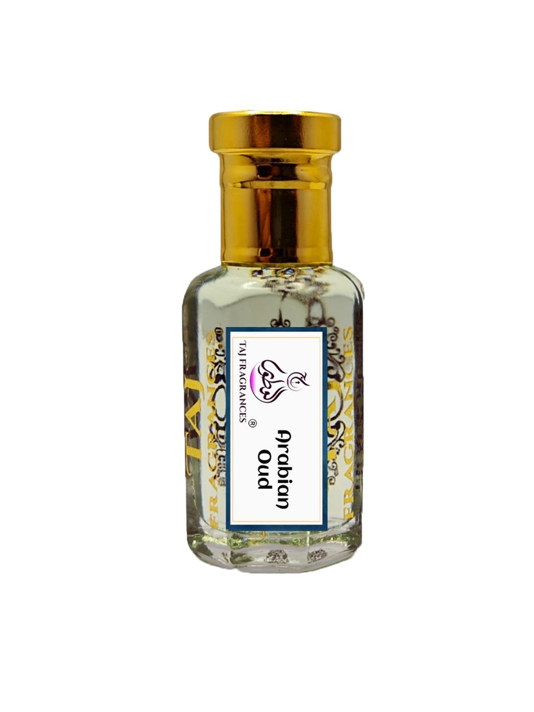 

Taj Fragrances Amber Oud Long Lasting Alcohol-Free Attar - 6 ml, Gold