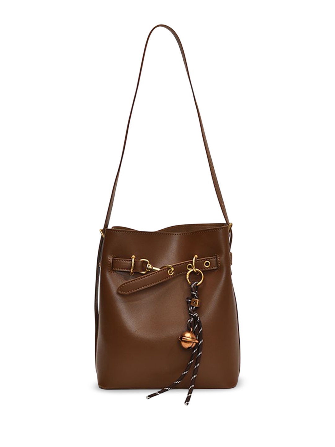 

StyleCast x Revolte PU Bucket Shoulder Bag, Brown