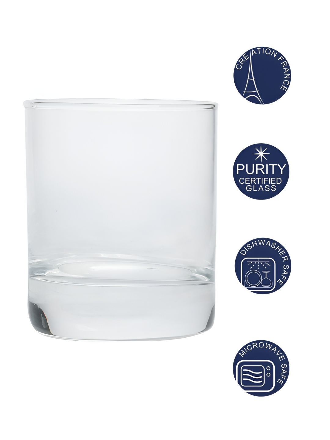 

Luminarc International transparent Glass Tumbler 300 ml Set of 6