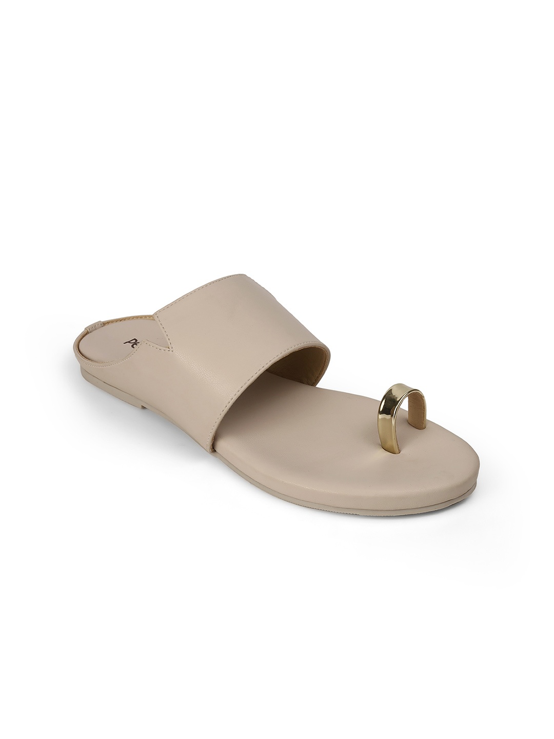 

PEPPER Women One Toe Flats, Grey