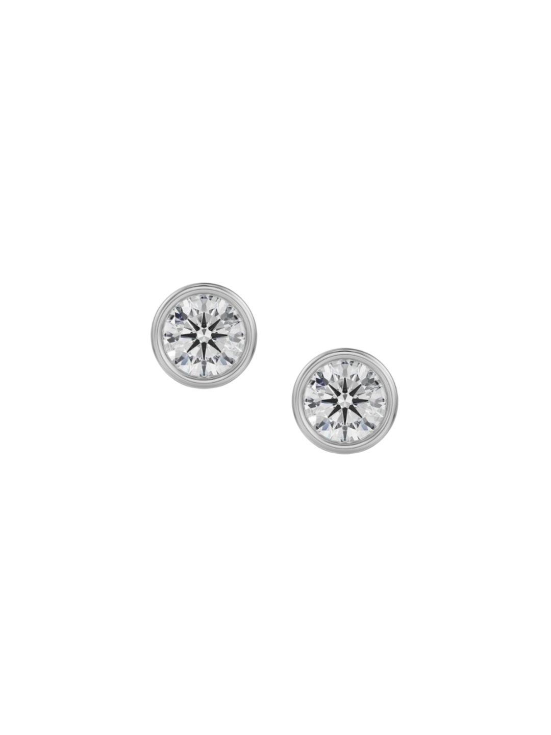 

Emori 0.5 CT Solid Round Diamond Studs, Yellow