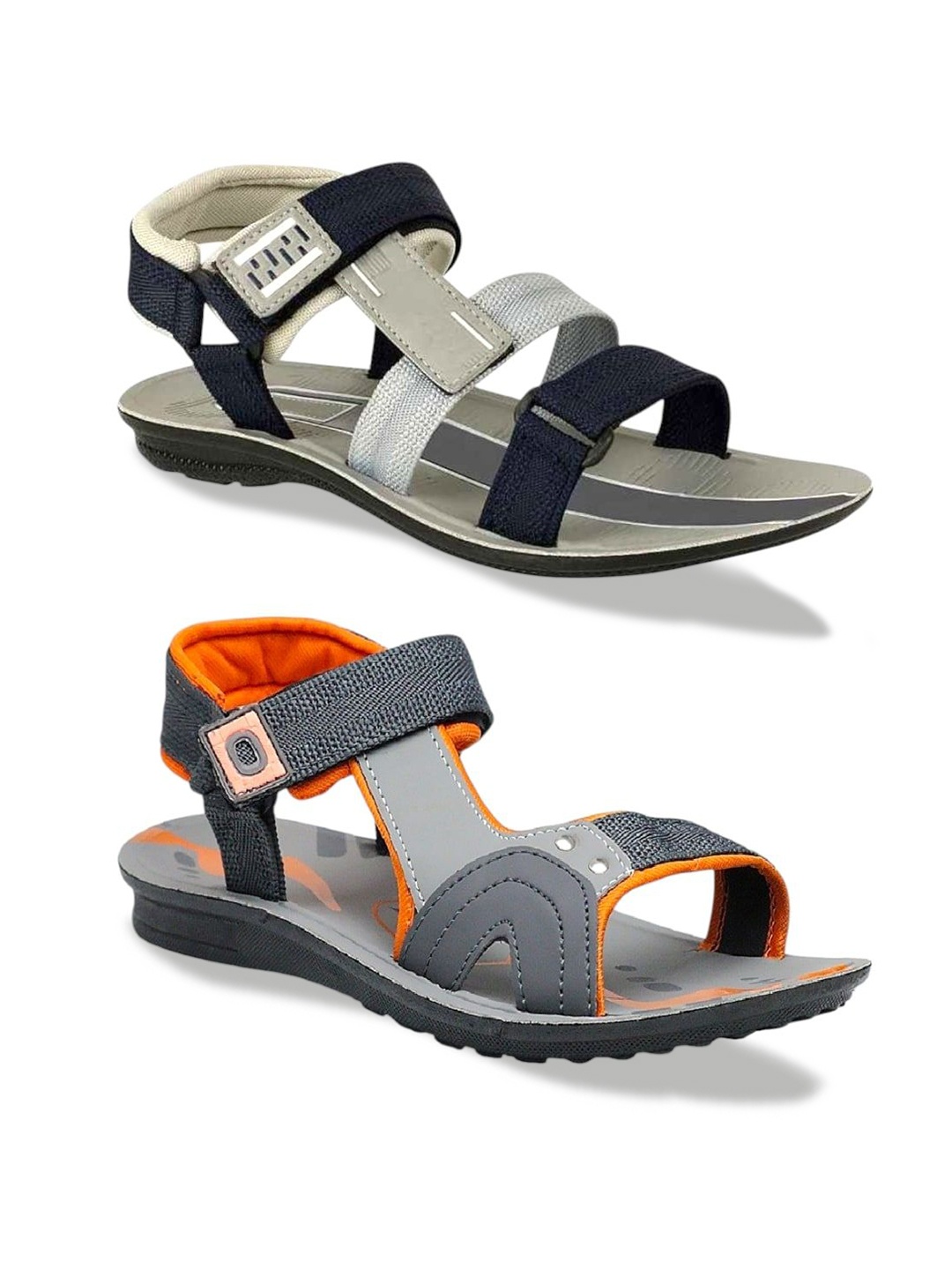 

ORVAX Men Comfort Sandals, Grey