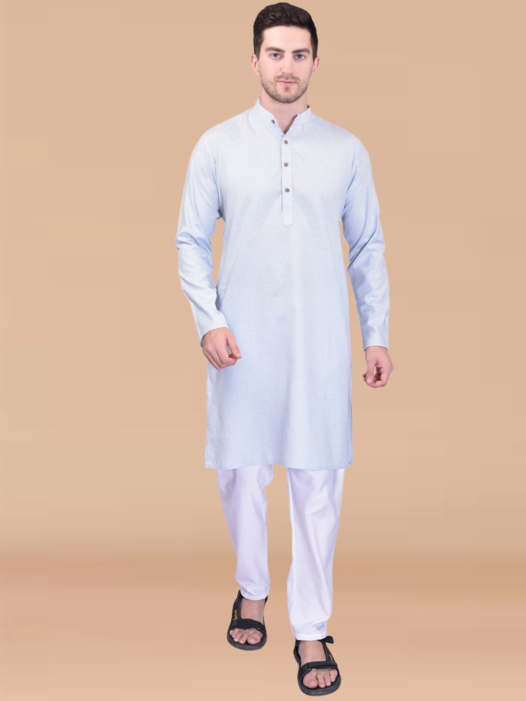 

Moda Rapido Men Kurta, Grey