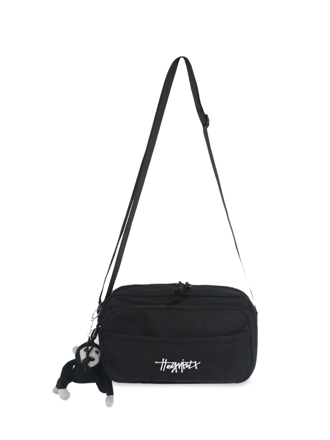 

StyleCast x Revolte Printed Sling Bag, Black