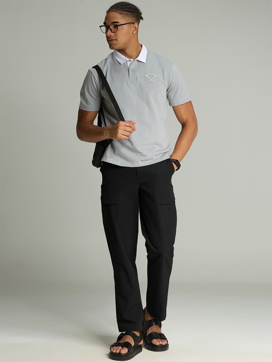 

Cava Grey Rugby Polo