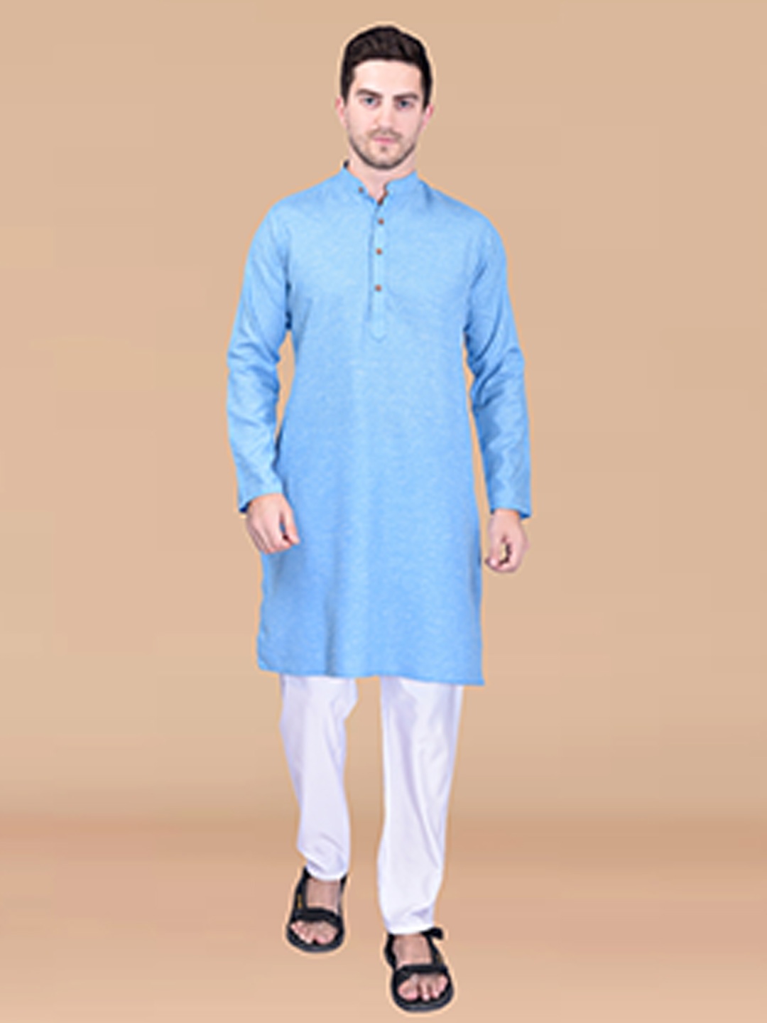 

Moda Rapido Men Kurta, Blue