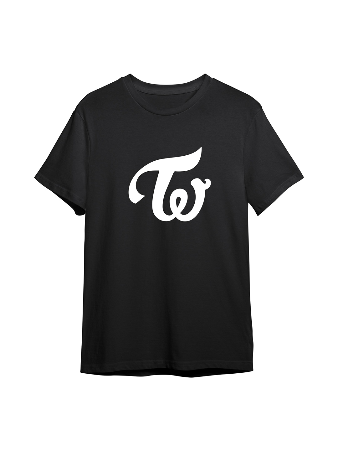 

The Korhean Store Men Printed T-shirt, Black