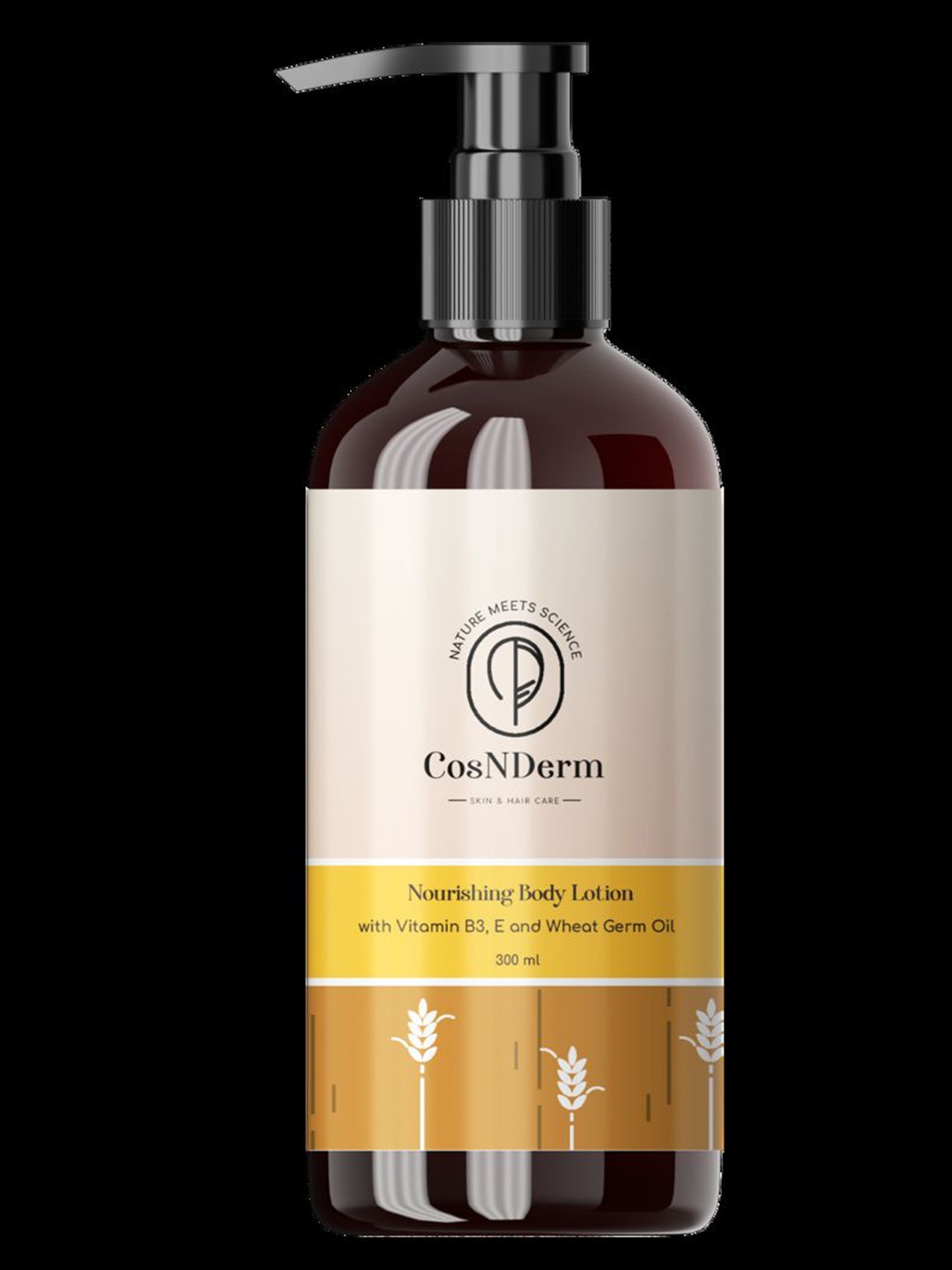 

CosNDerm Deep Nourishing Body Lotion With Vitamin & Wheat Germ Oil For Nourishing- 300 ml, Cream