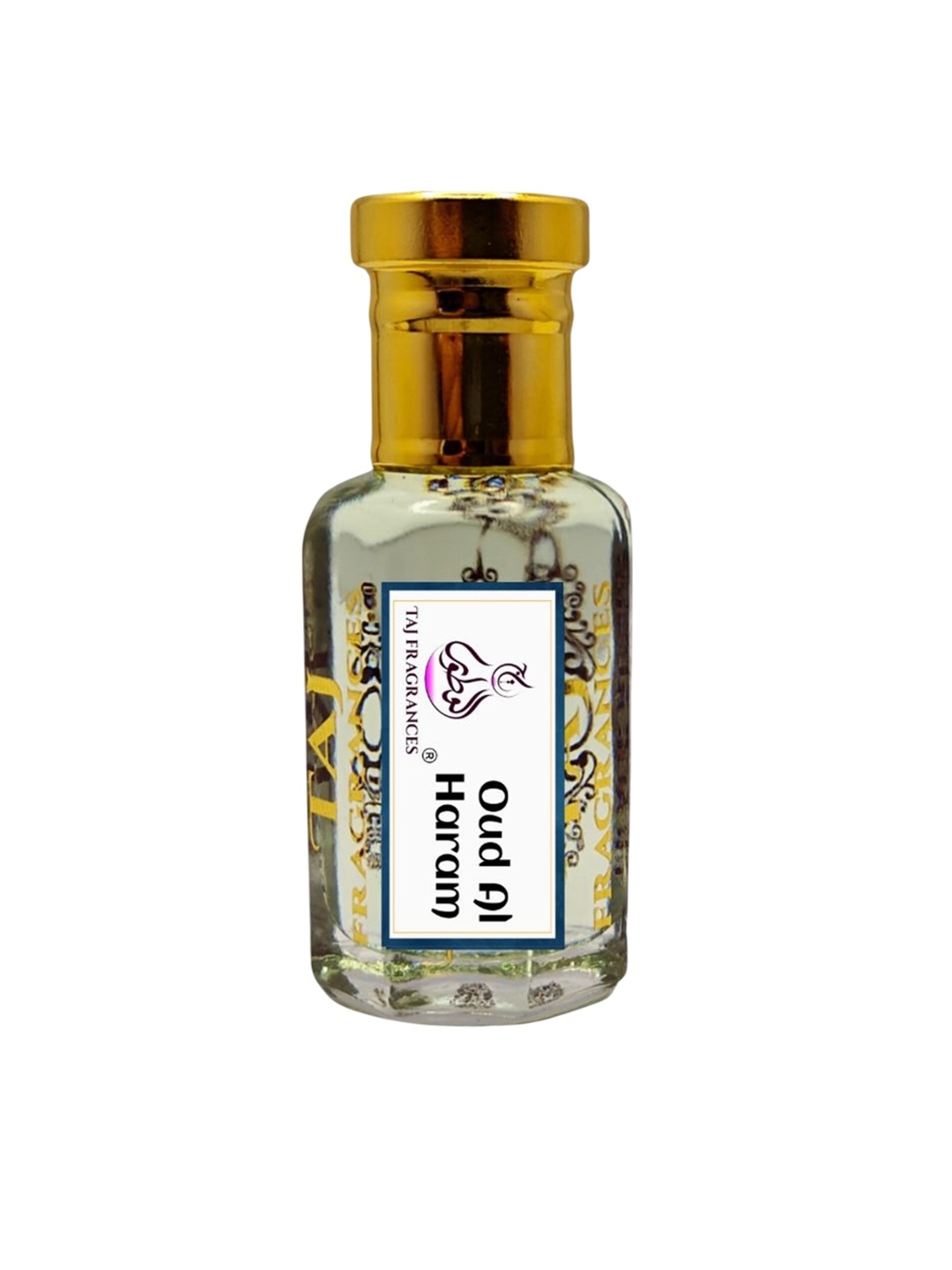 

Taj Fragrances Oud Al Haram Long Lasting Alcohol Free Attar- 6 ml, Gold
