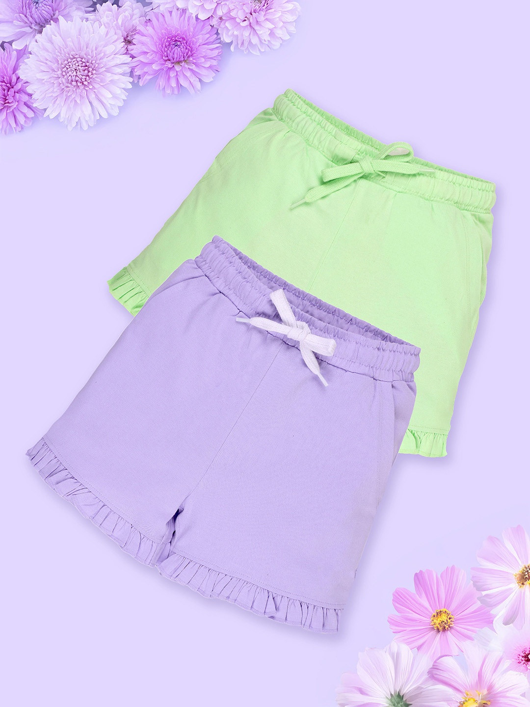 

KiddoPanti Girls Hot Pants Shorts, Green