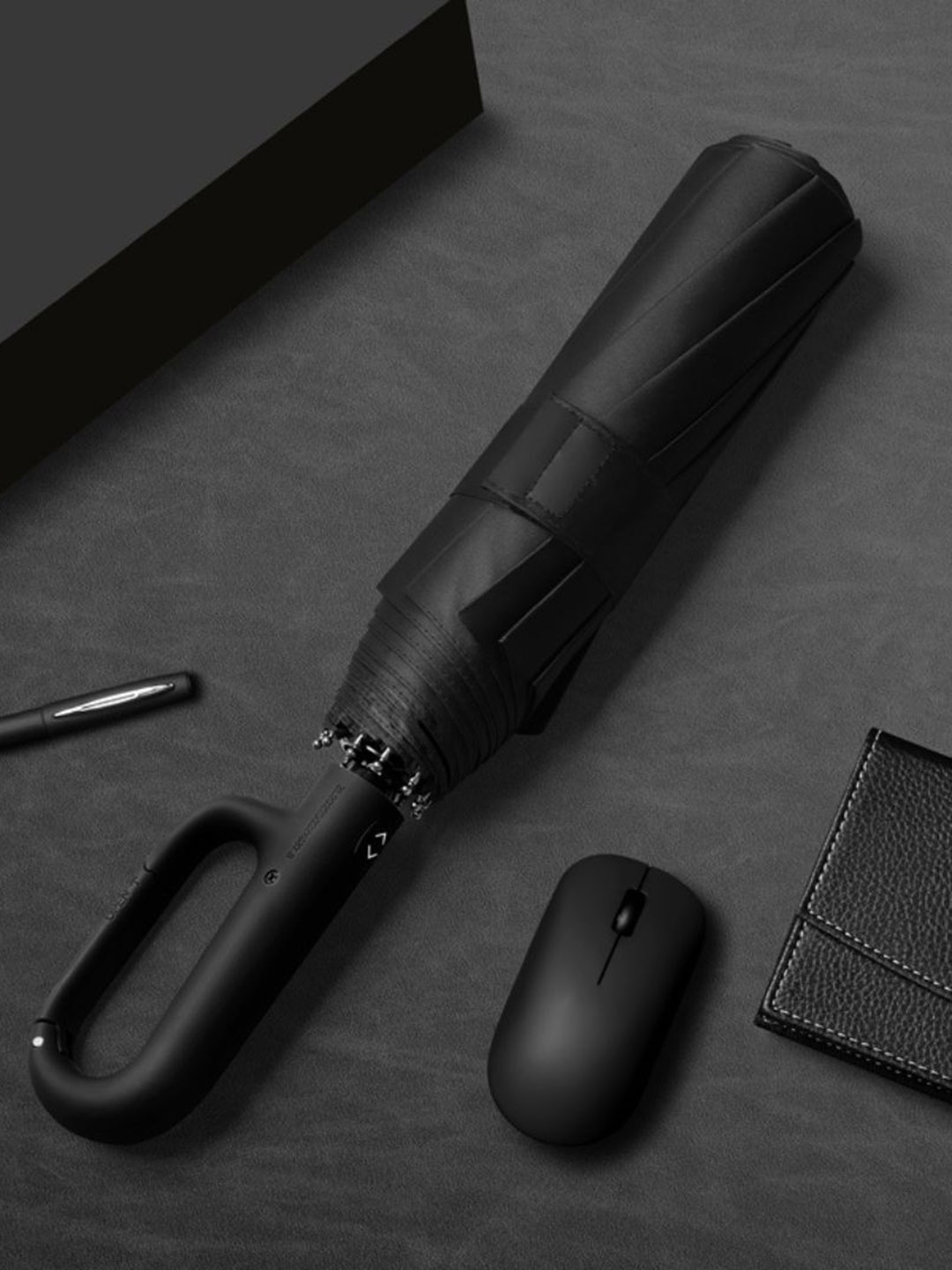 

Sasimo Semi-Automatic 3 Fold Umbrellas, Black