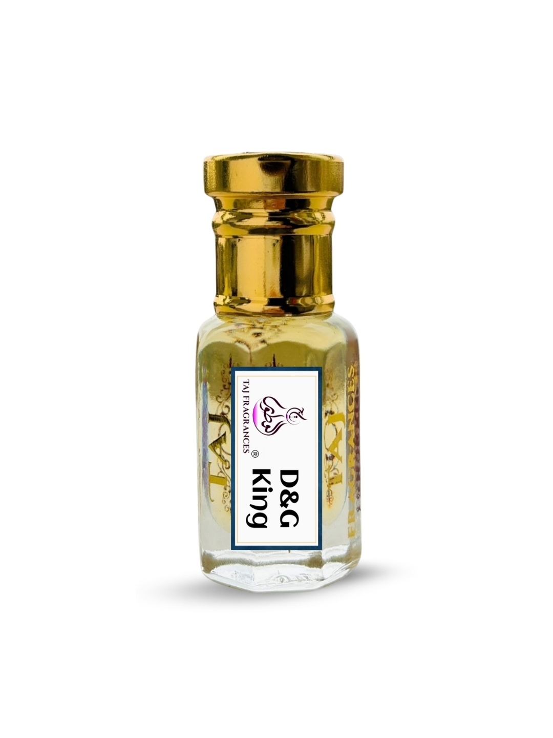 

Taj Fragrances D&G King Long Lasting Alcohol Free Attar - 6 ml, Gold