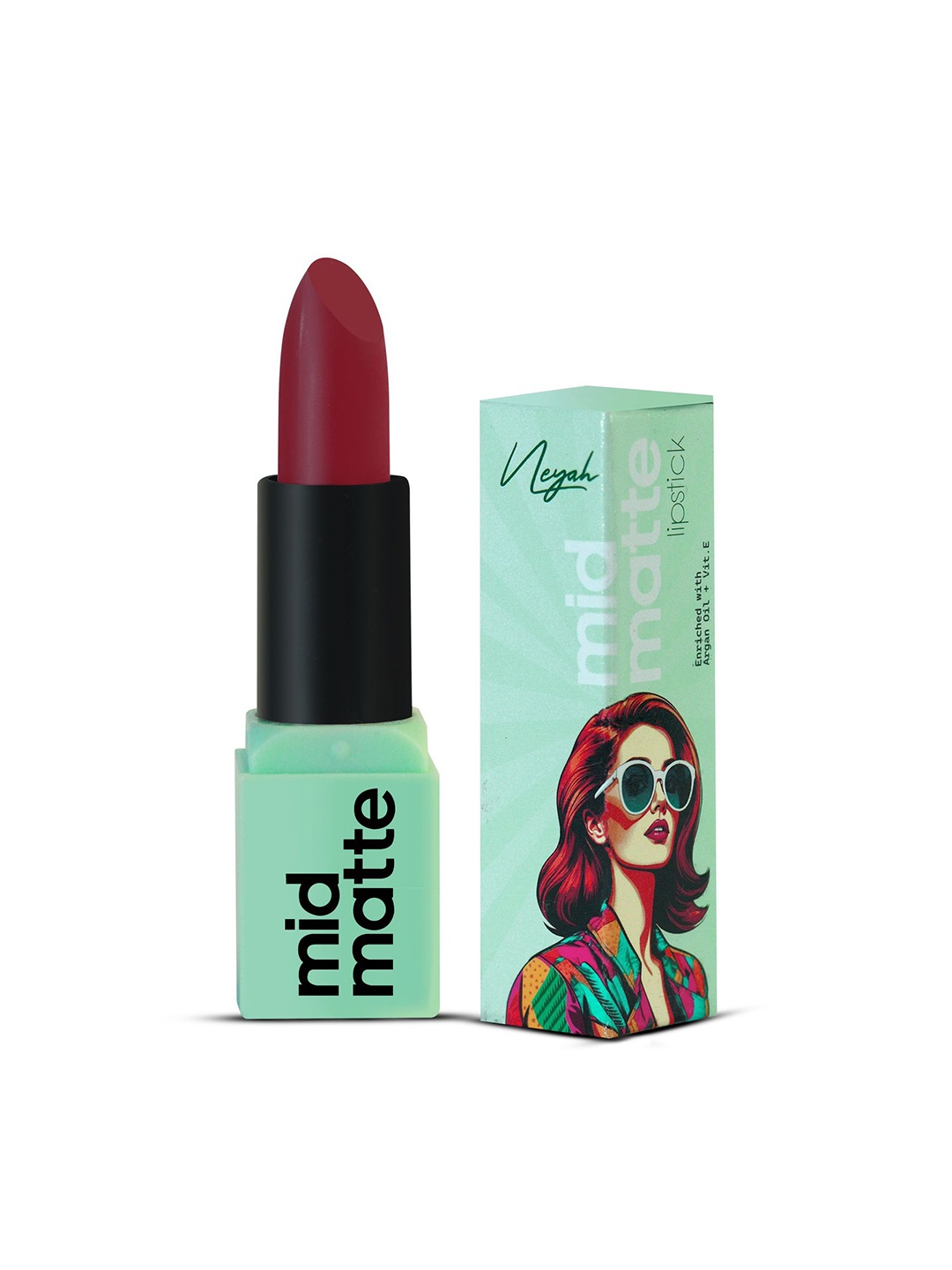 

Neyah Mid Matte Lipstick - Pick Plum 105, Purple