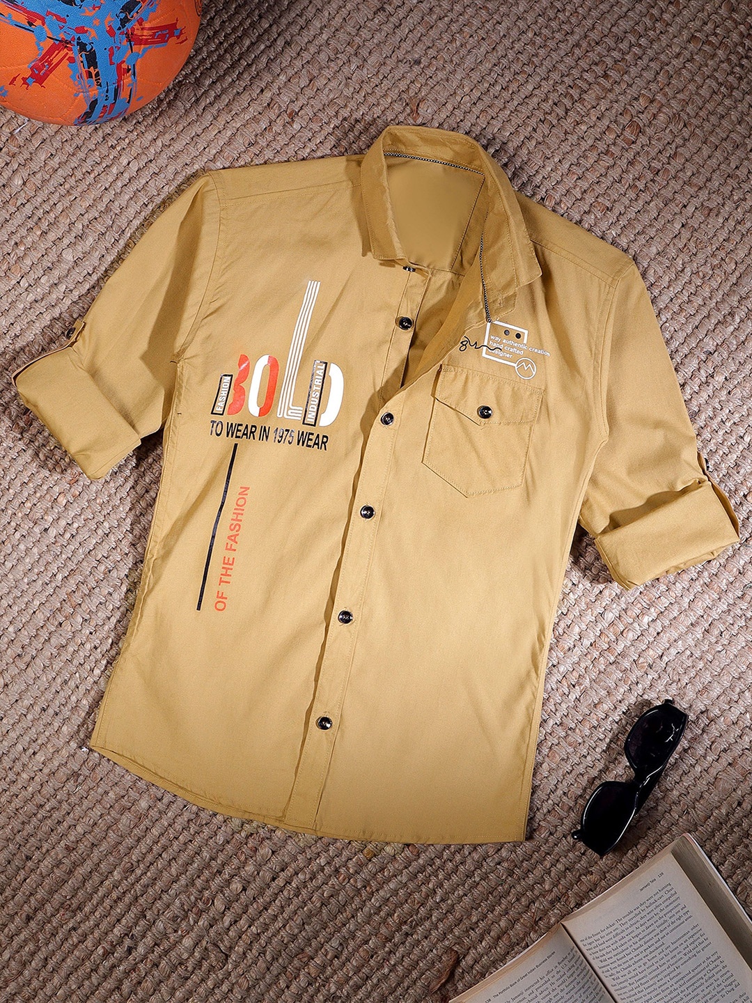 

YK Boys Opaque Casual Shirt, Cream
